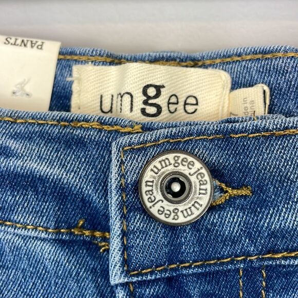 Umgee Blue Hi Rise No Pocket Jeans. Size 7. New with tags. - Picture 5 of 12